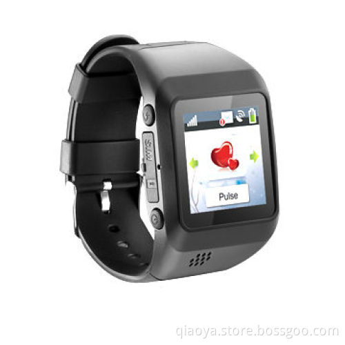 Wearable fitness watch phones with GPS, SOS, heart rate, alert, android app and website
